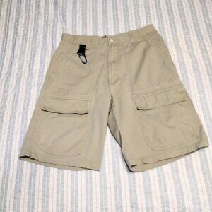 CS Sport Classic American Styles Khaki Cargo Shorts Size 32